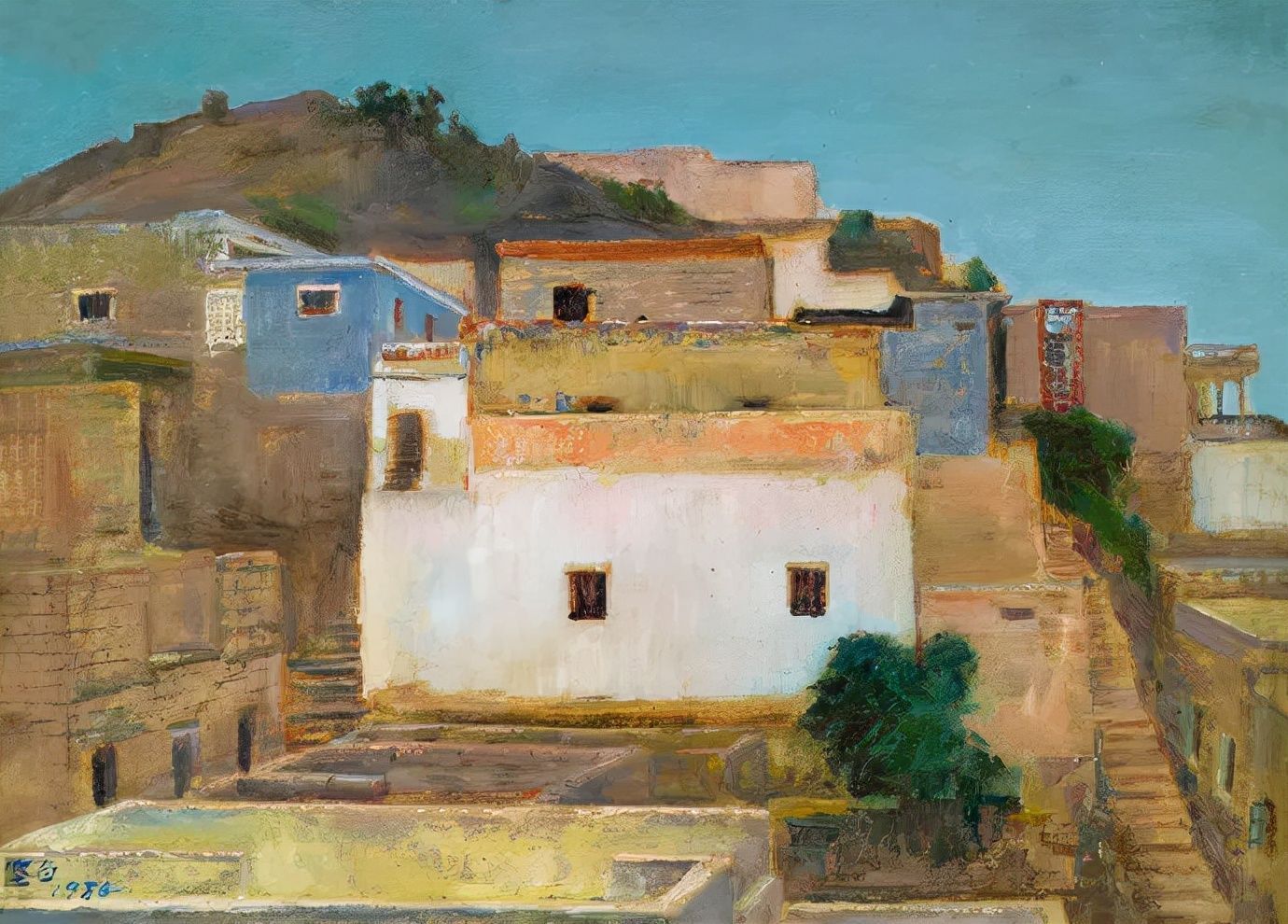 红旗手!第一代女油画家徐坚白:作品有现代元素,也别具中国韵味