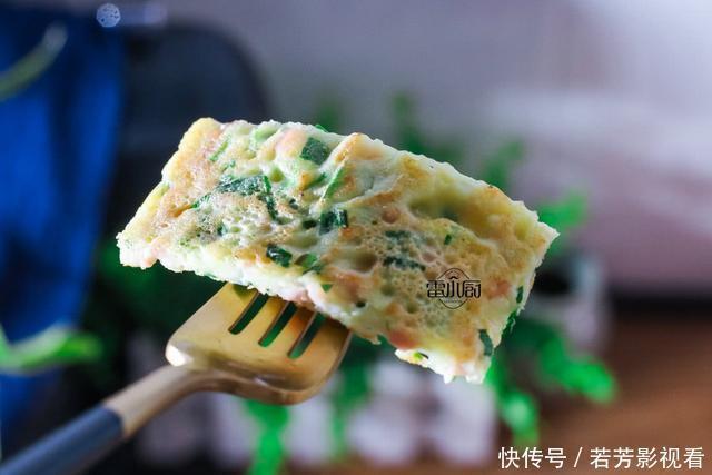 用这个菜来煎早餐饼，不仅香，还能杀菌消炎，拿金子也不换！