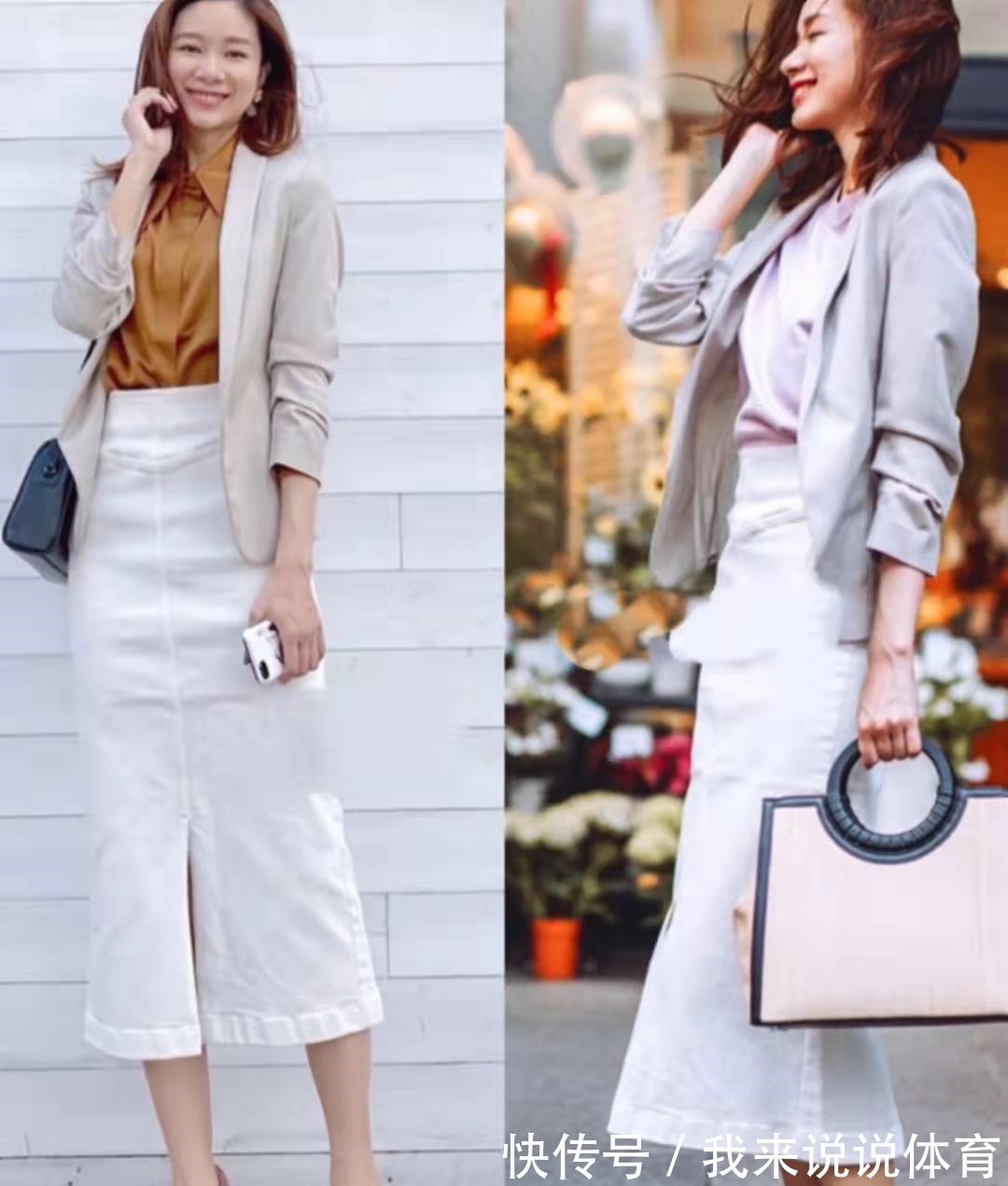 搭配 40岁女人可照搬的优雅秋装,掌握这四个搭配技巧,演绎简约气质美!