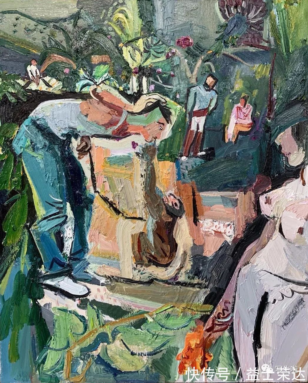 画面!闫平:我一直痴迷于美术大师的画面,唤醒我自由的本能和艺术的激情