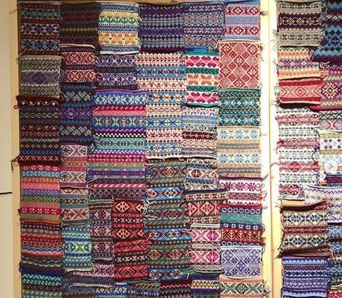 编织|把编织玩出新创意,棒针、钩针结合起来,提花也能用钩针表现