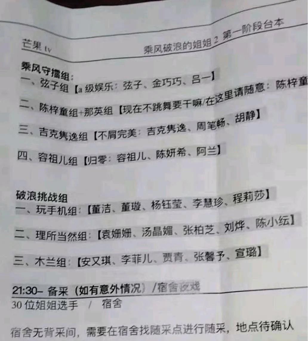 黄晓明《浪姐2》发文还有重点，5人已淘汰，就有很可惜的那个她