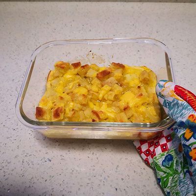 冰淇淋|焗烤苹果佐香草冰淇淋