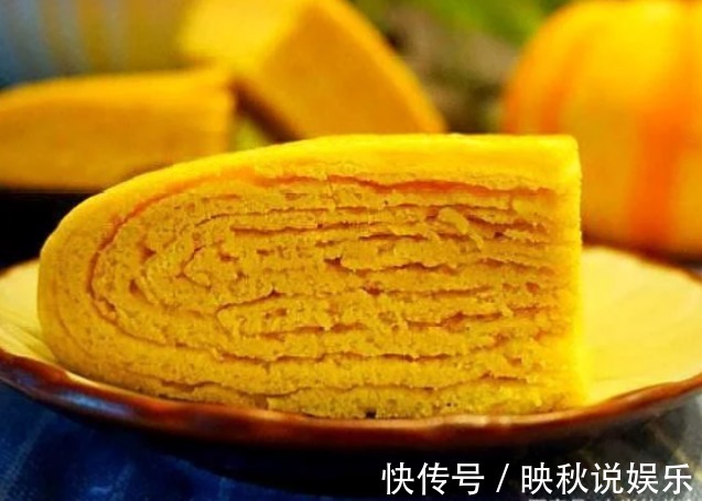 咱早餐不吃馒头，用南瓜面粉做来吃，层层松软，香甜，好看又好吃