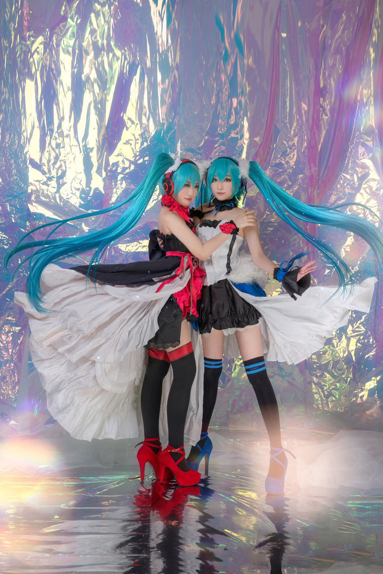 初音未来|VOCALOID初音未来第七龙神miku联动cosplay