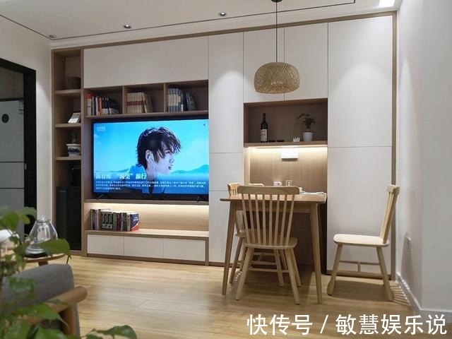 储物空间|他家仅有67平,很漂亮,电视墙很实用,第一次见到这样的阳台