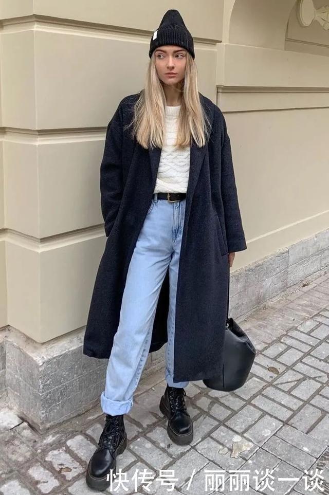 马丁靴的30个穿搭示范,可甜可盐,时髦炸了!