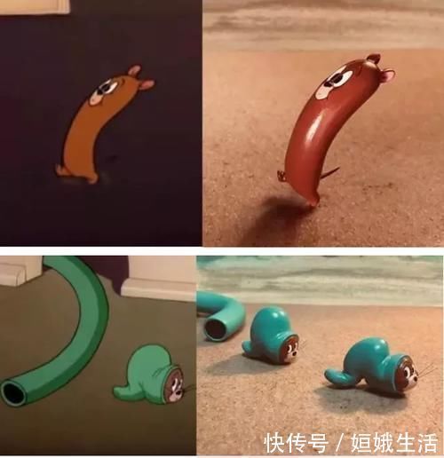 奶酪|猫和老鼠外国网友制作汤姆和杰瑞沙雕手办,果然猫都是液体的
