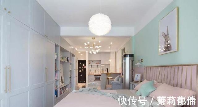 着装|看完她的45㎡小家,我也想买个小户型照着装,清新优雅太舒适了!