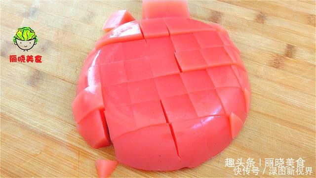 西瓜|西瓜别直接吃了,教你最过瘾吃法,简单又好看,上桌全家都抢着吃