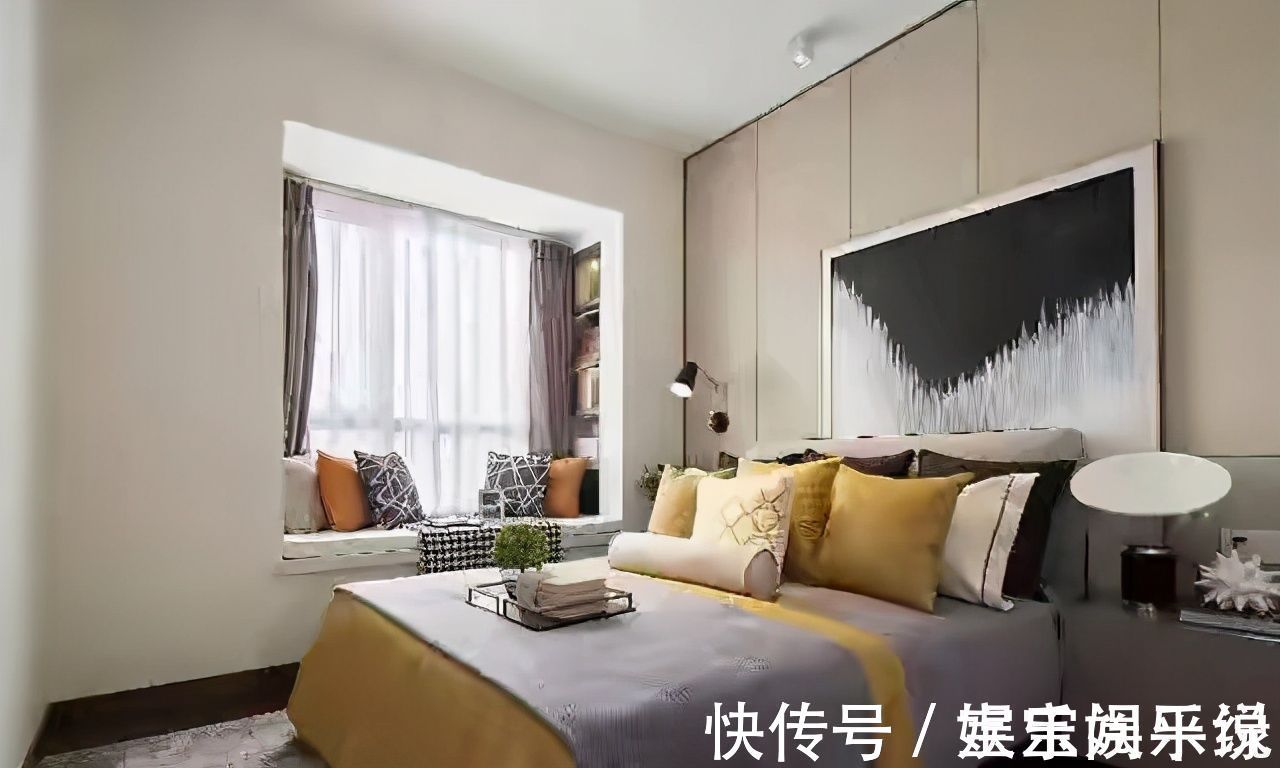 背景墙|90平米小三房,竟然打造了200个储物柜,真的太惊艳了