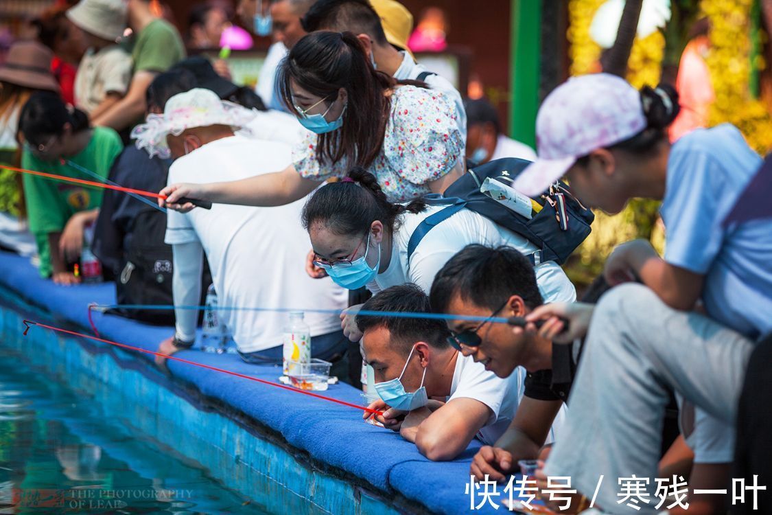 钓鱼|一个简易鱼池，一根鱼竿30块，游客路过就迈不开腿，为何这么火？