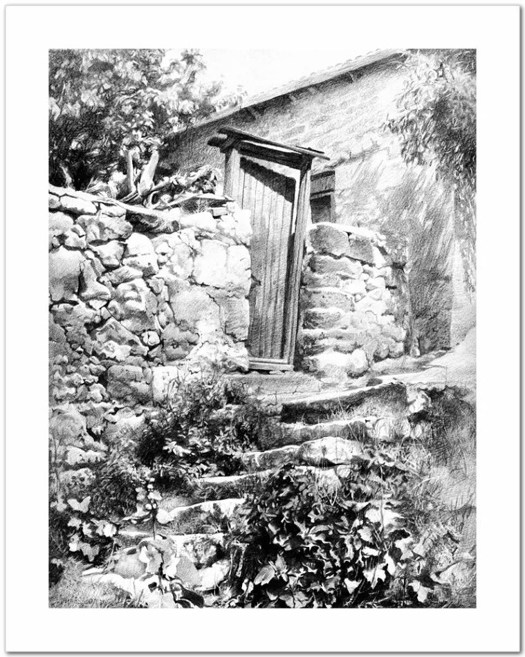 素描#乌克兰画家丹尼斯·切尔诺夫-头像、静物素描