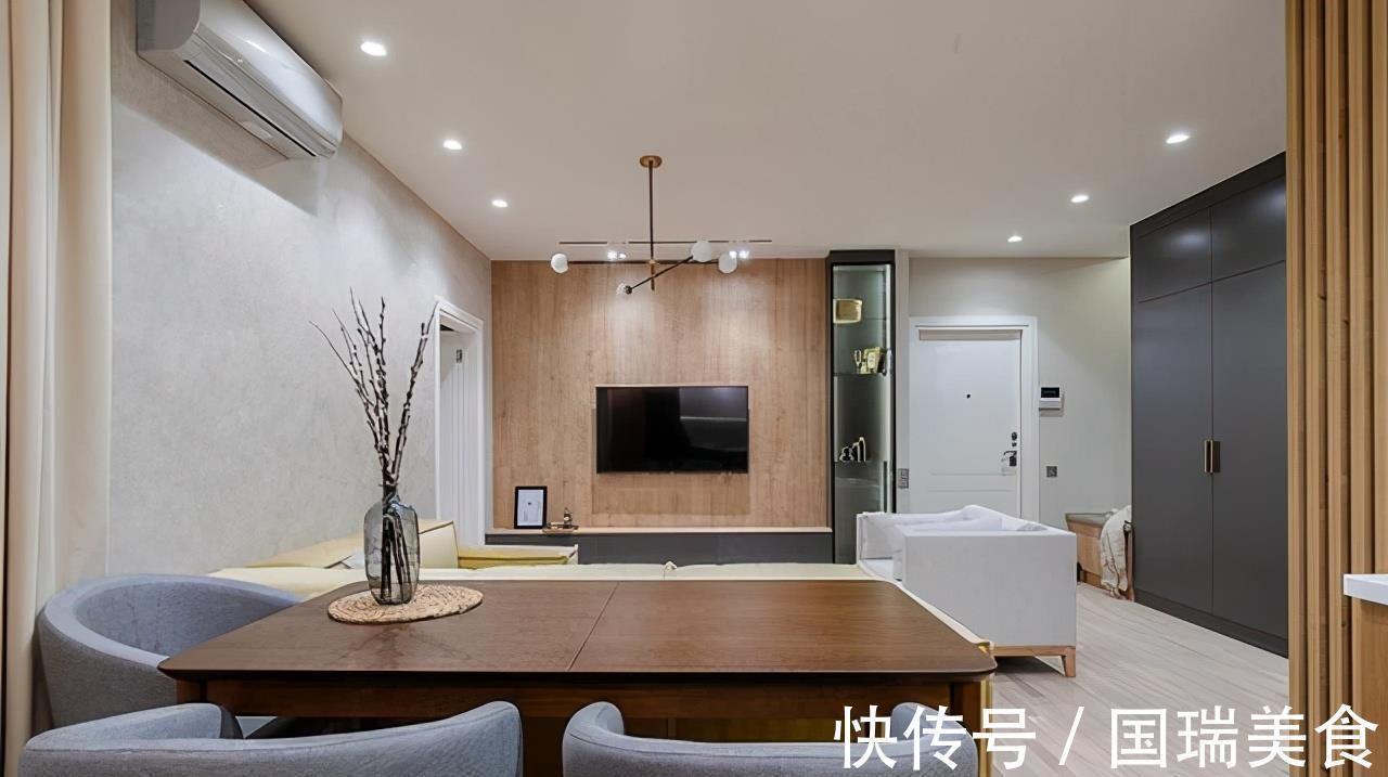 装修设计|美与实用并存的59㎡小家:布局完美,优雅温馨,卫生间真有格调!