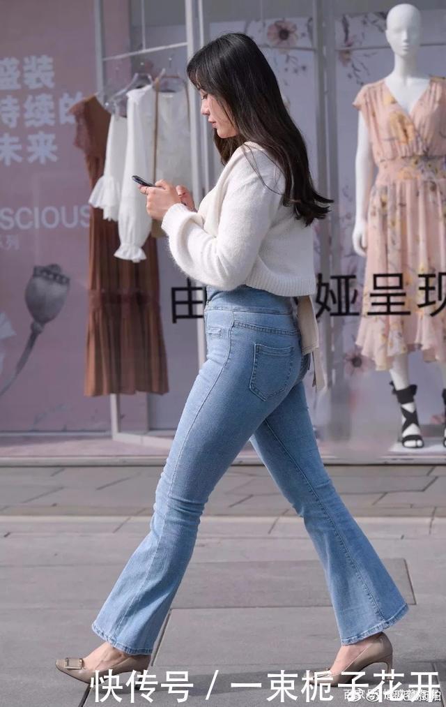 开衫|微胖身材适合怎么穿搭,白色开衫外套 , 搭配牛仔裤