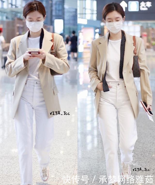 一条白裤子=时髦、优雅+高级,秋冬这么穿搭,温柔优雅