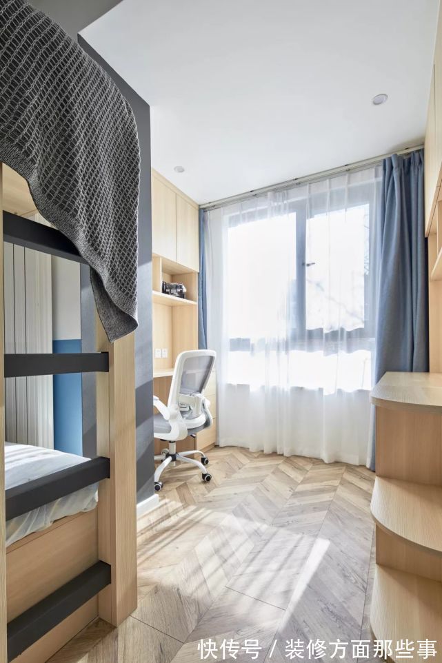 收纳|53㎡简约风小户型,丰富的色彩+拱形门洞设计,让家更活泼有格调!