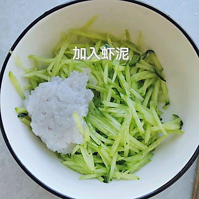 虾泥|黄瓜虾泥鸡蛋饼