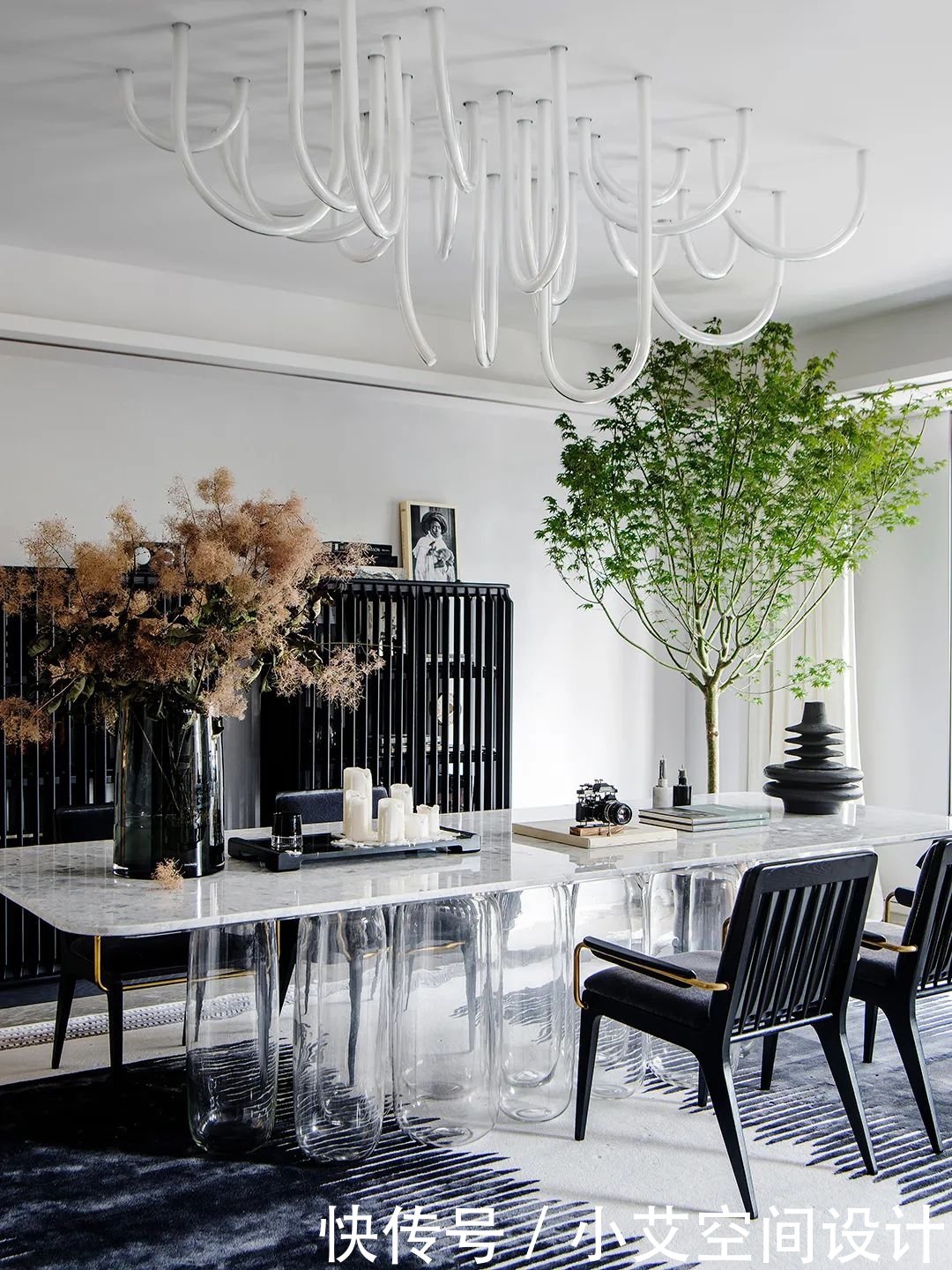 样板房|230平样板房软装设计,自然而惬意!