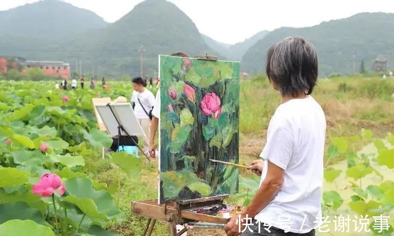 日子|乡游黔中│把日子过成诗，沉醉在羊场村的荷塘月色