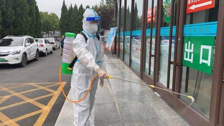 烟台市|烟台市芝罘区各大医疗机构强化院感防控，守牢阻断疫情的“大门”