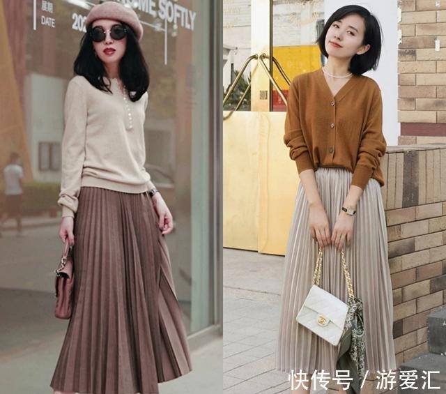 针织衫 40岁后避免做“油腻阿姨”,就在穿搭上做减法,减龄又显气质!