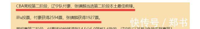 王治郅|李晓旭后继有人!CBA最佳前锋出炉,辽篮双星上榜为争冠保驾护航