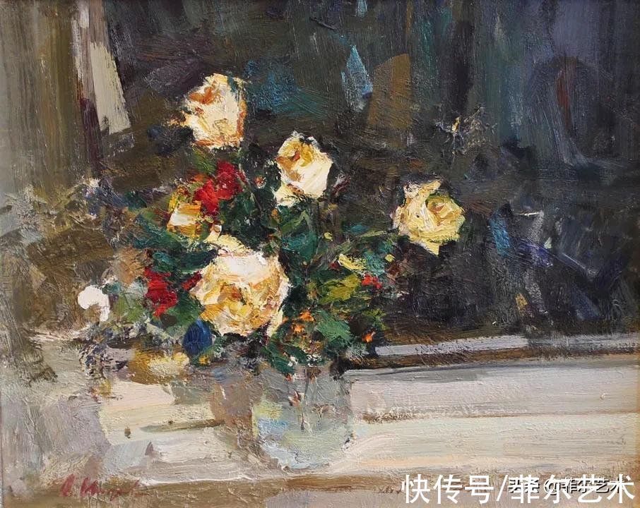 艺术学院&粗犷笔触,大块色彩~乌克兰画家伊诺泽姆采夫油画作品欣赏