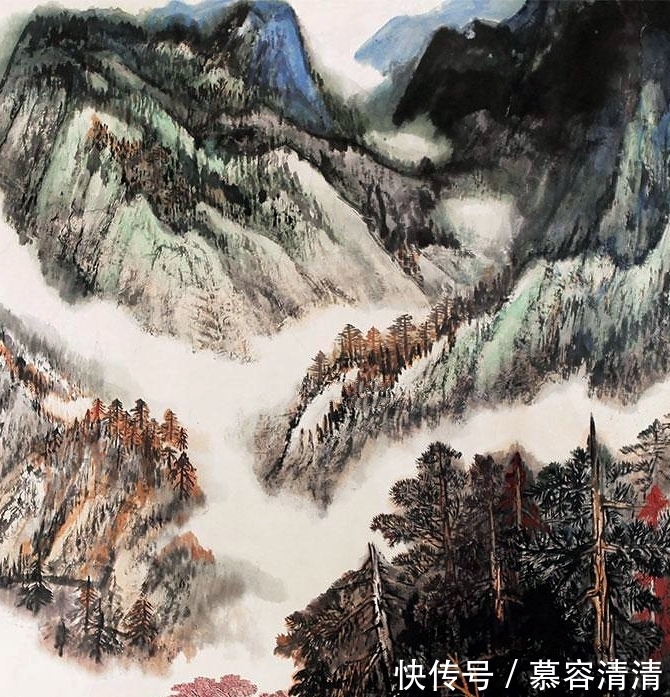 何海霞&借古开今,何海霞绘《三峡图》