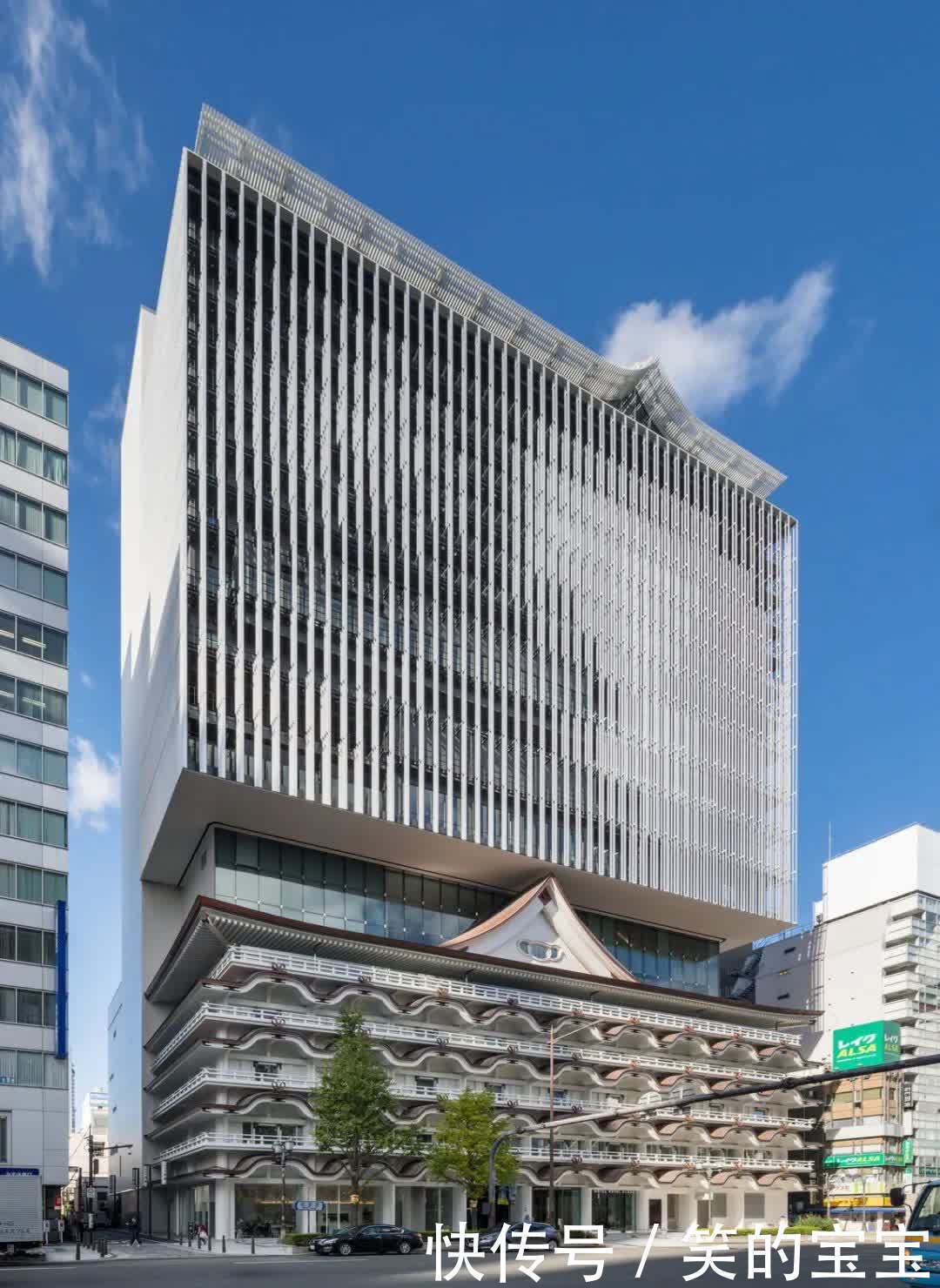 精选｜隈研吾操刀，歌舞伎座上盖酒店，这是我见过最牛的扩改！