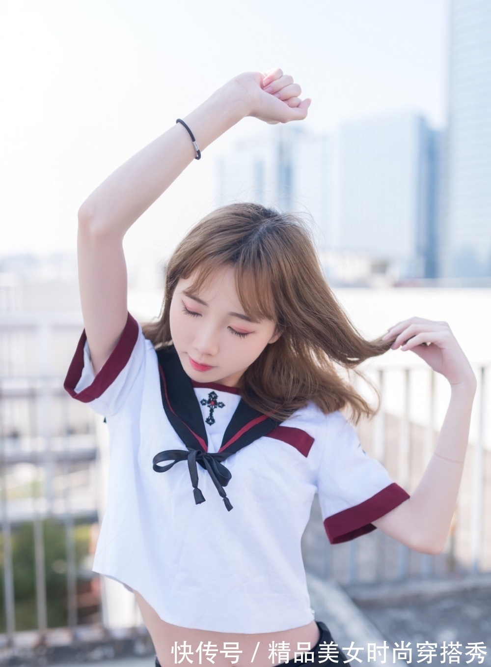 制服|减龄又时尚的学院风JK制服穿搭来啦，一起来看看吧