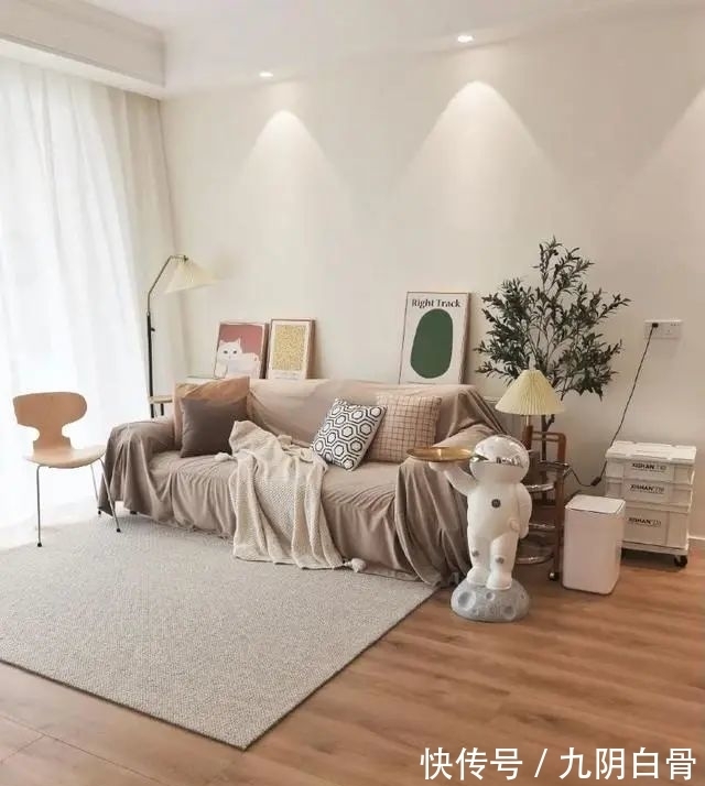 墙面|女主用110㎡新居向网友证明,温柔干净的日式风,有多么俘获人心