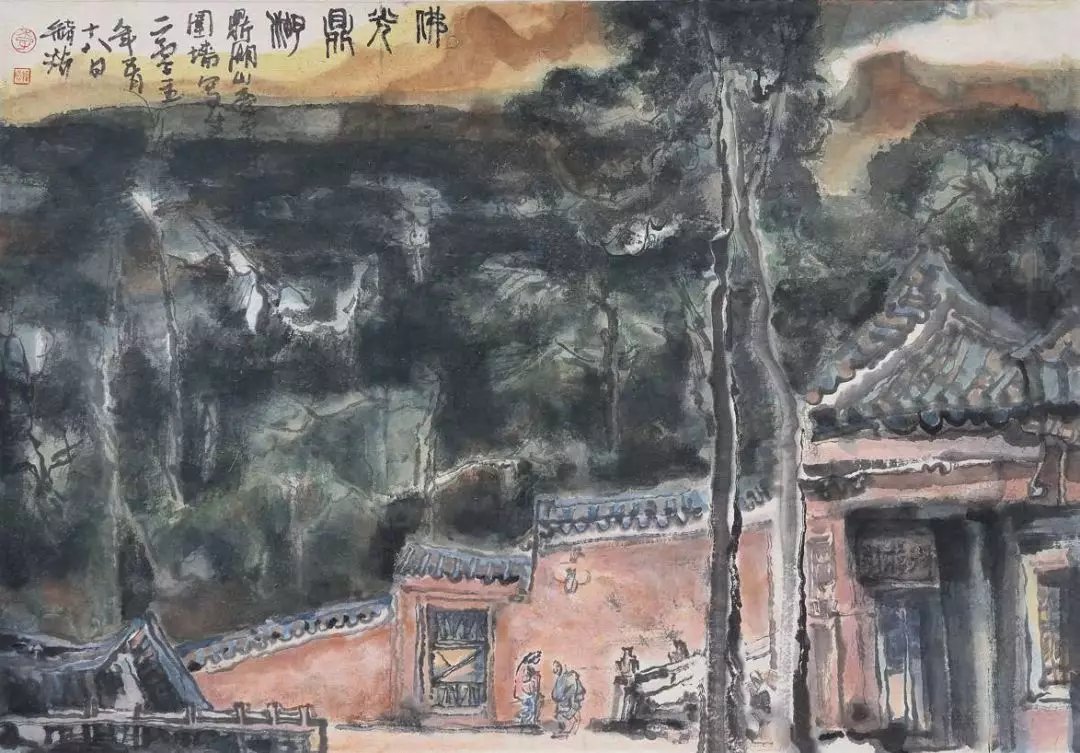 广东省&李绪洪教授国画水墨画作品欣赏