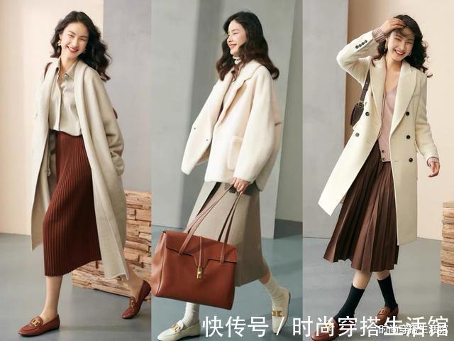 西装裤|30、40岁女人怎么穿才好看?这24套冬季穿搭示范,大方得体又减龄