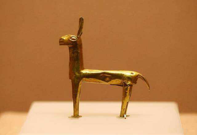 印加帝国#大英博物馆中,有一只“不起眼”的金羊驼,它为何是镇馆之宝