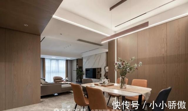 时尚|造型简致利落，赋予时尚气质的142㎡现代空间！