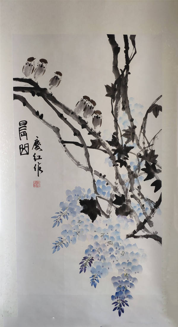 中国美术#【名家在线】张庆红绘画艺术作品欣赏