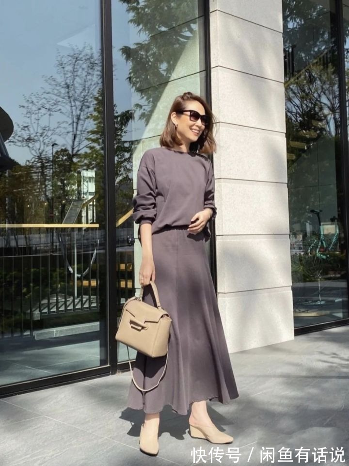 基础|50岁阿姨们这样穿真美,明明是简单基础的穿搭,看着却显贵还时髦