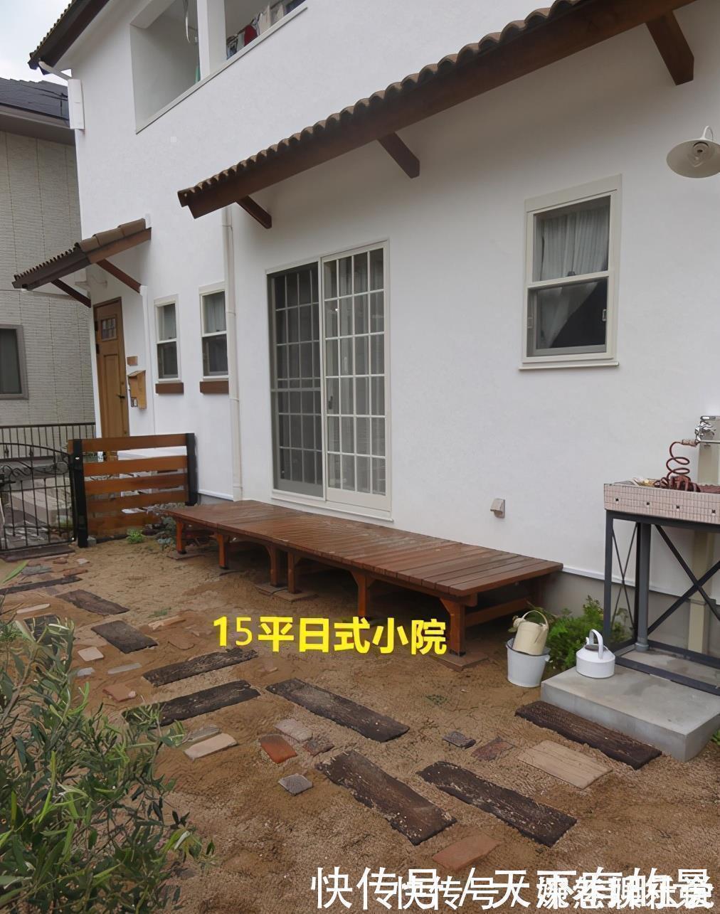 地砖|15㎡的门前小院可做成这样，能吃、能赏还能玩，很有生活气息！