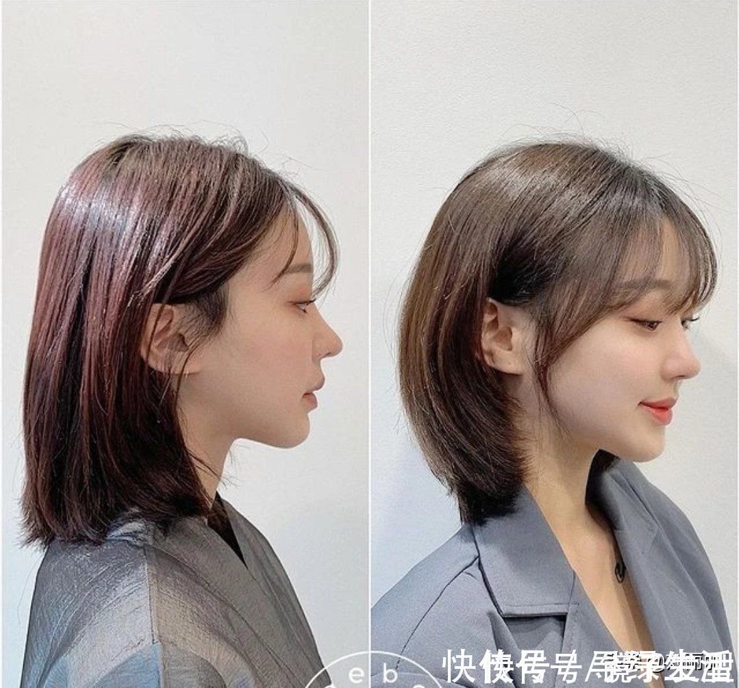 刘海 女发别乱剪,先看看这14位模特,发型一换就像变个人