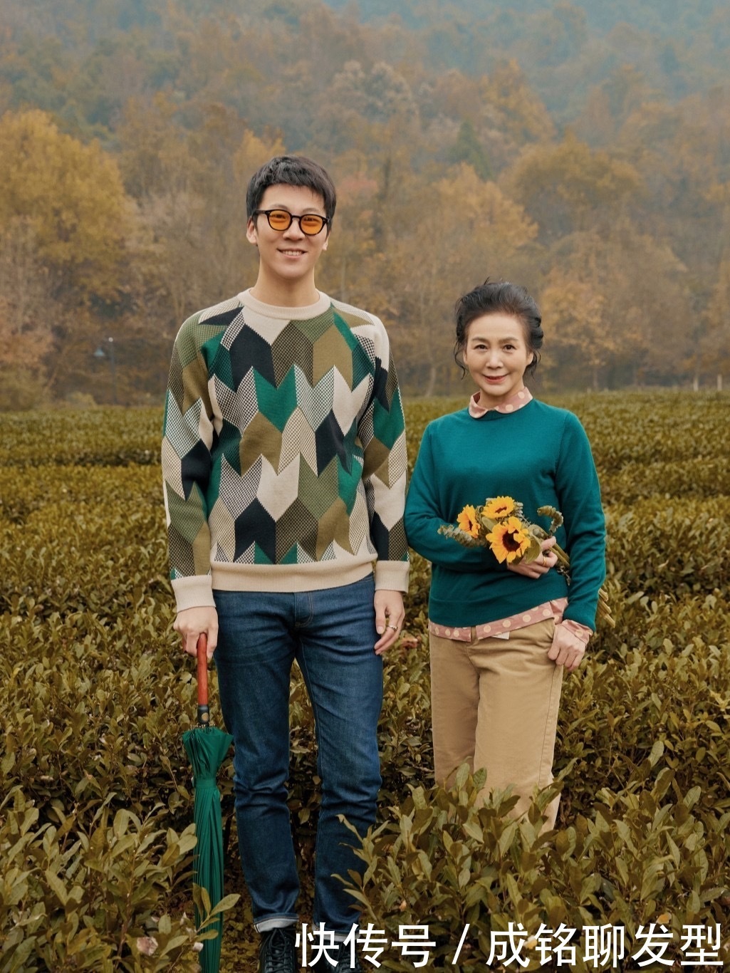 这位60岁奶奶的穿搭真讲究，优雅知性时髦有魅力，气质不输年轻人