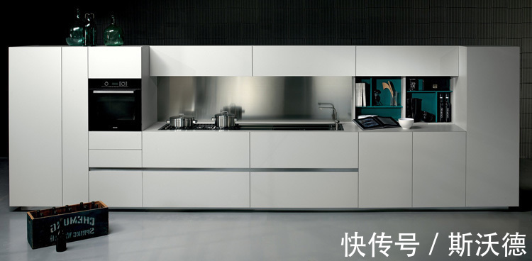 橱柜|喜欢浅色家居的朋友看过来,厨房橱柜现在流行这么装!
