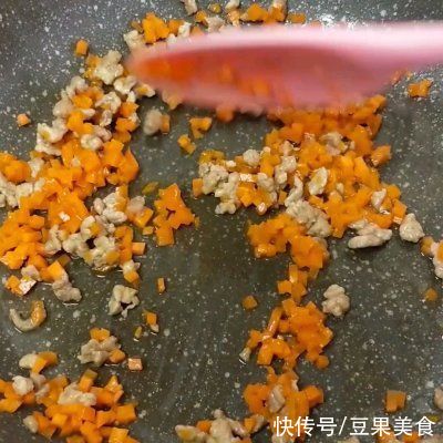 南瓜|南瓜瘦肉焖饭 10+宝宝辅食