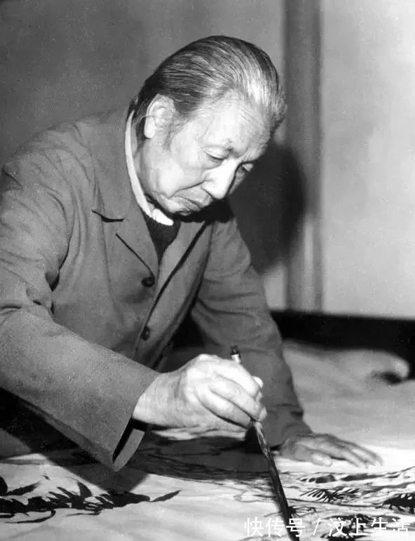 一幅画作&陆俨少“信手涂鸦”都写得如此精妙,沉着沉静,酣畅痛快,功夫深