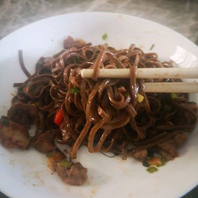 牛肉|减脂牛肉炒荞麦面