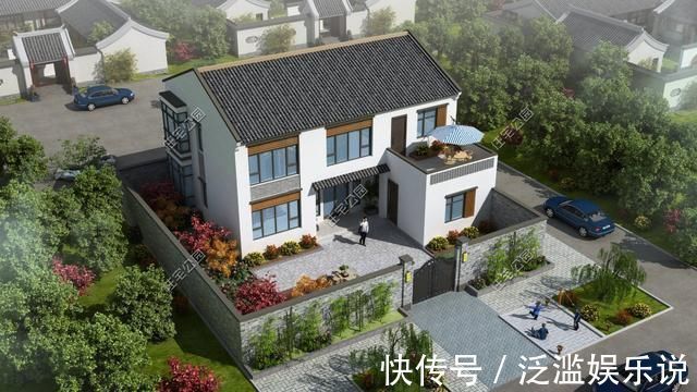 自建|农村建房就该是中式,6套适合老百姓自建的中式合院,秒杀洋别墅