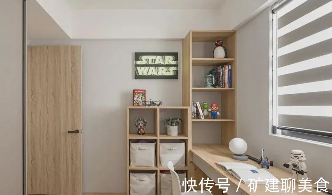 黑铁|套内仅73㎡,全屋堪称“教科书式”装修,日子过得清爽又干净!