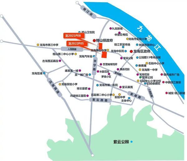 开拍|5.24龙海区核心6宗优质商住地块开拍 总起拍价10亿