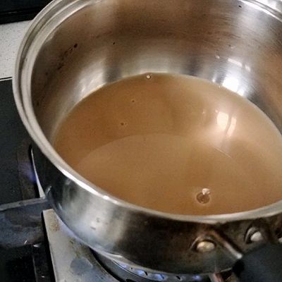 搅拌均匀|渐变奶茶果冻