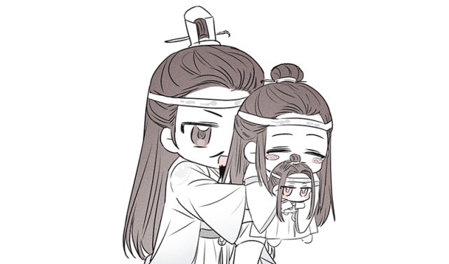  温情|《魔道祖师》之“谁养大了我”蓝氏双壁由叔父养大，小汪叽超萌